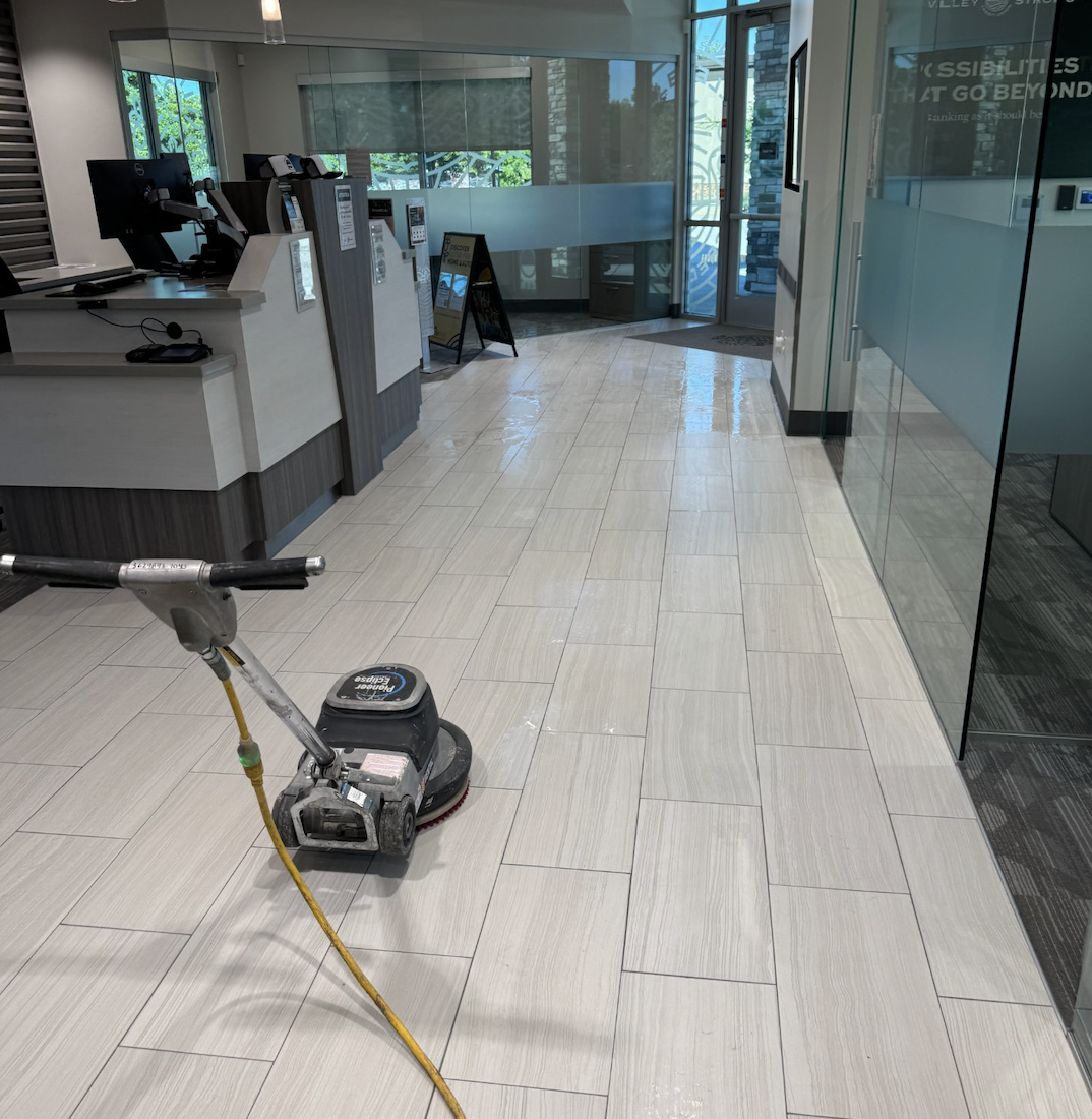 Commercial floor care and carpet cleaning service Bay Area